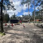 Kindvriendelijk Sfeervol Bosgeneugte Bij Zwembad Op De Veluwe 木屋 Doornspijk