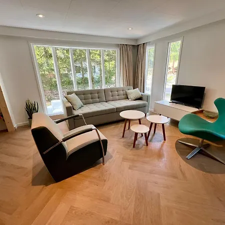 Chalé Kindvriendelijk Sfeervol Bosgeneugte Bij Zwembad Op De Veluwe *